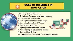 The Internet's Role in Education: E-Learning and Remote Teaching
